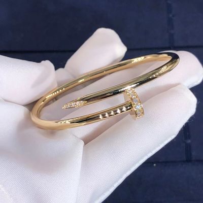 품질  18K Gold Car tier Juste Un Clou Bracelet Support Sample Order OEM 공장