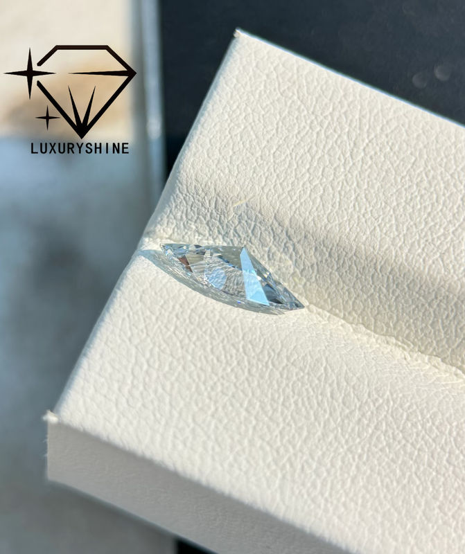 품질 LuxuryShine VVS2 마키즈 모양 0.3-15ct 실험실에서 자란 다이아몬드 D-F 색상 3EX IGI 인증과 함께 자른 돌 진짜 다이아몬드 공장