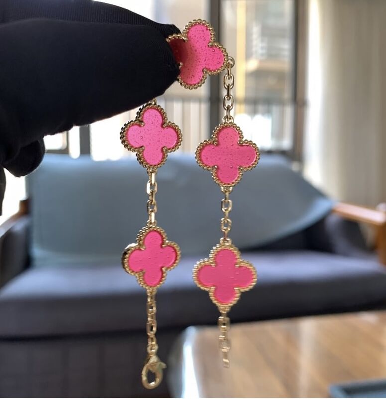 Vintage Alhambra Bracelet with five motifs