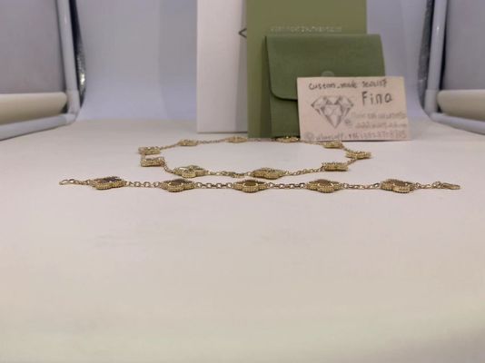 품질 VCA 고급 알함브라 궁전 밴드 5 동기 18k는 / 장미 / 화이트 골드 밴드를 노랗게 합니다 공장