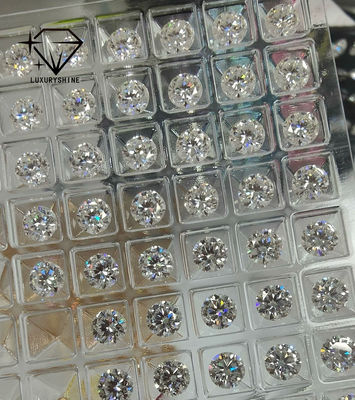품질 LuxuryShine VS1 실험실에서 자란 다이아몬드 1ct 2ct 3ct 4ct 5ct 둥근 절단 흰색 우수한 절단 IGI 인증 공장
