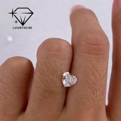 품질 럭셔리 쉐인 VVS2 백색 심장 우수한 절단 실험실 자란 다이아몬드 1CT 2CT 3CT 4CT 5CT 지원 특별 사용자 정의 공장