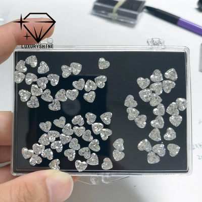 품질 LuxuryShine VVS1-VS2 Heart Excellent Cut Lab Grown Diamond Real Diamonds & Wedding Jewelry & Customized Jewelry Support Special Customization 공장