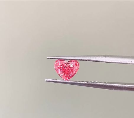품질 럭셔리 쉐인 고급 분홍색 / 고급 강렬한 분홍색 / 고급 생생한 분홍색 심장 절단 실험실 자란 다이아몬드 VVS-VS1 실제 다이아몬드 & 웨딩 보석 & 사용자 정의 보석 공장