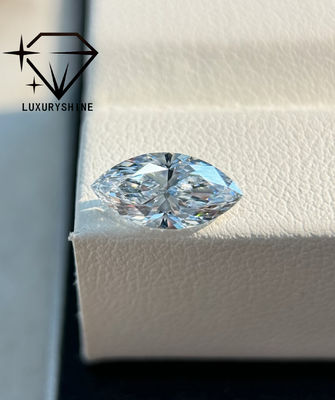 품질 LuxuryShine VVS2 마키즈 모양 0.3-15ct 실험실에서 자란 다이아몬드 D-F 색상 3EX IGI 인증과 함께 자른 돌 진짜 다이아몬드 공장
