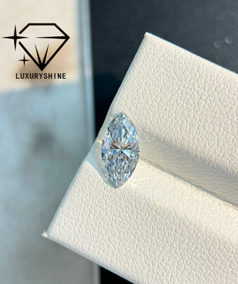 LuxuryShine VVS2 마키즈 모양 0.3-15ct 실험실에서 자란 다이아몬드 D-F 색상 3EX IGI 인증과 함께 자른 돌 진짜 다이아몬드