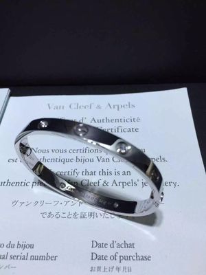 품질 브랜드 보석 사랑 팔찌 4 다이아몬드 옐로우 골드 Diamonds18k Gold 공장